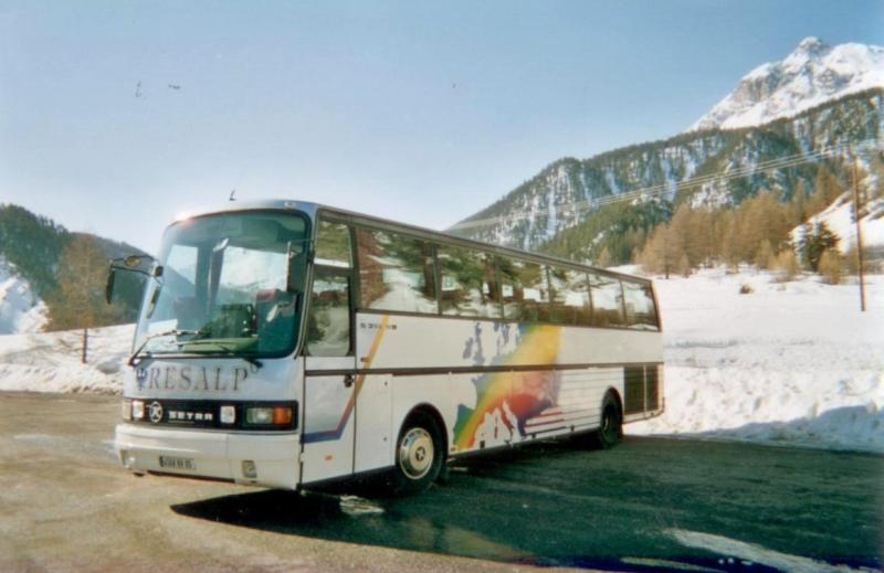 photo d'un des premier car resalp