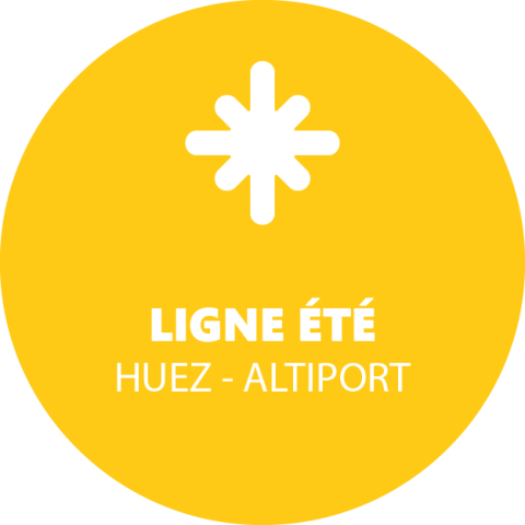 ligne été Alpe d'Huez